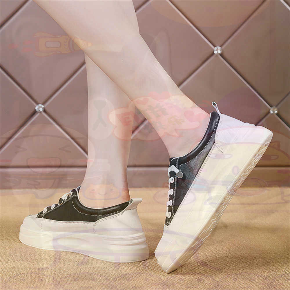 Collectible Vintage Golf Balls - Lace-up Chunky Loafers Woman Skateboarding Sports