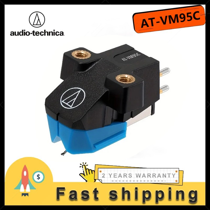 Record Player Needle - Japanese Audio-Technica AT-VM95C Moving Magnet Cartridge