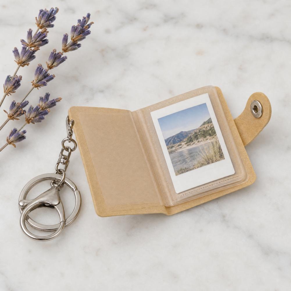 Polaroid Photo Album - Photo Sticker Organizer Mini Leather Photo