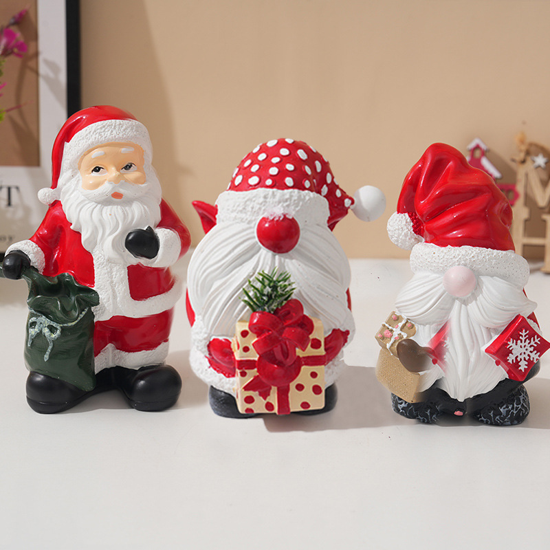 Christmas Santa Resin Ornament - огляд і ціна Vintage Collectible Santa