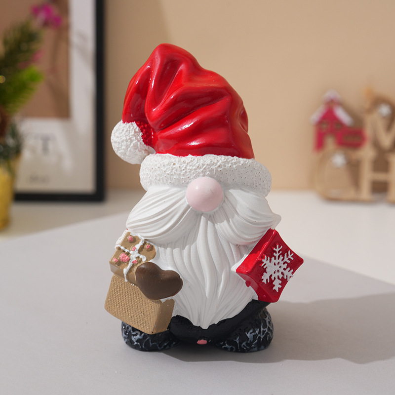 Christmas Santa Resin Ornament - огляд і ціна Vintage Collectible Santa