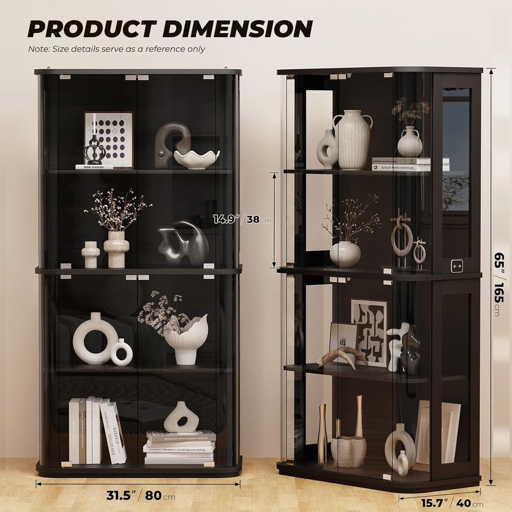 Rounded Display Cabinet with G - огляд і ціна Collectible Collection