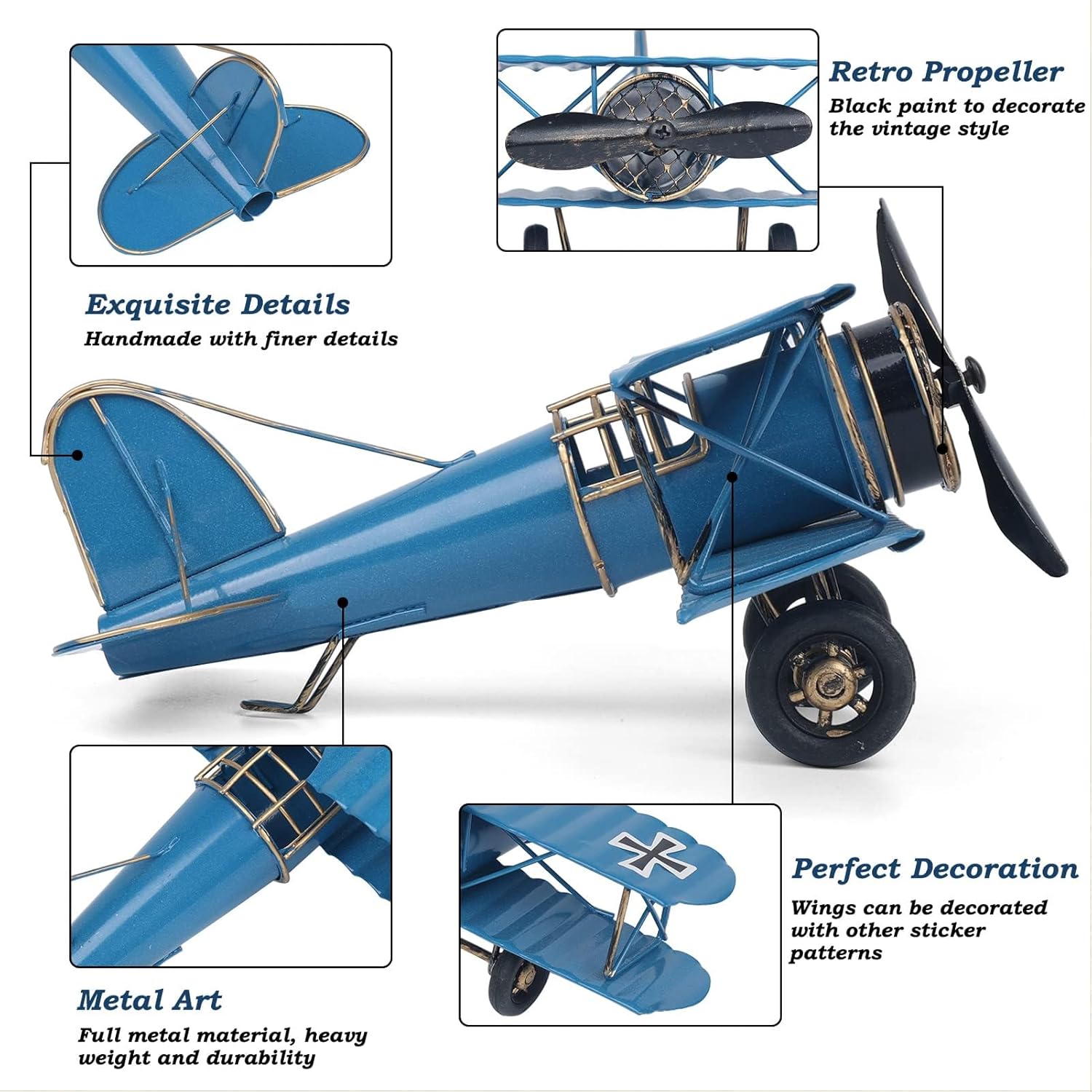 Vintage Metal Airplane Model R - огляд і ціна Vintage Collectible Furniture