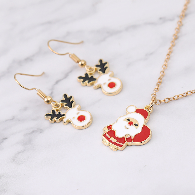 Christmas Collection Jewelry S - огляд і ціна Vintage Collectible Santa