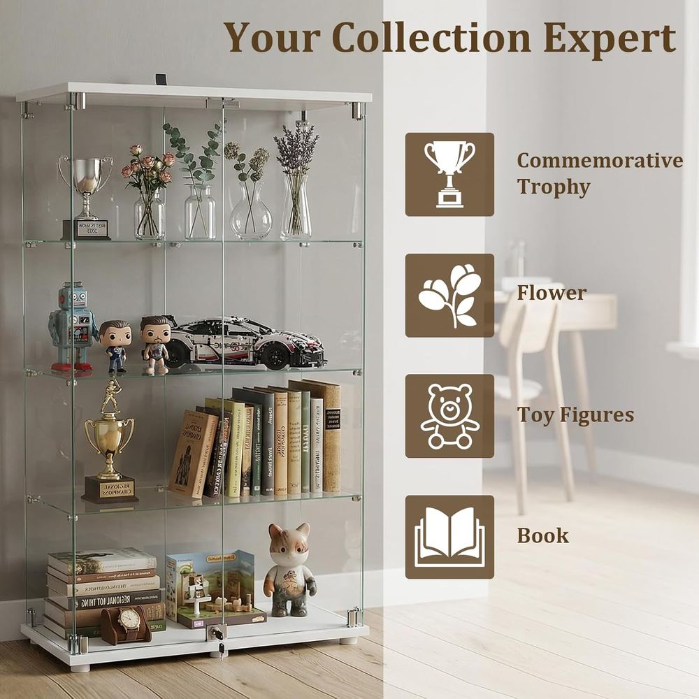 Tempered Glass Display Cabinet - огляд і ціна Collectible Collection