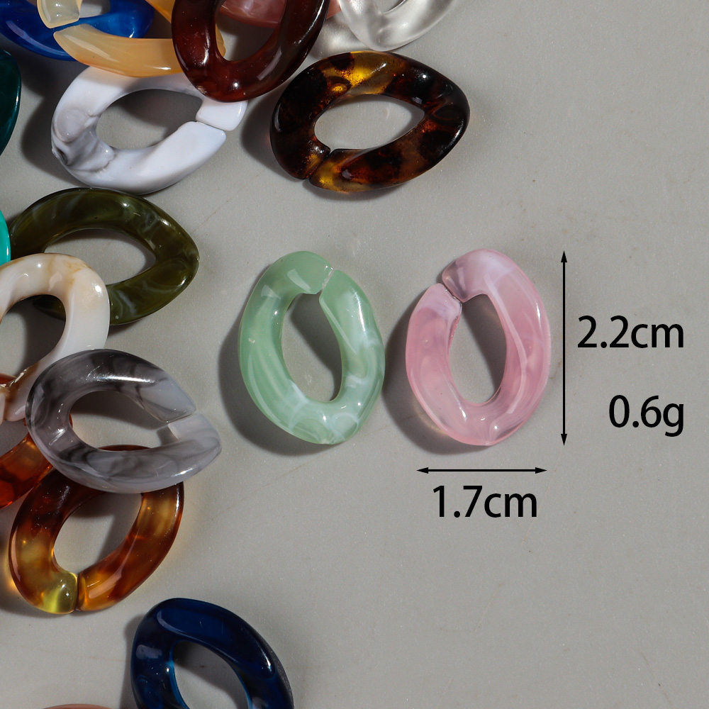 100pcs Marble Color Acrylic 17 - огляд і ціна Vintage Collectible Marbles