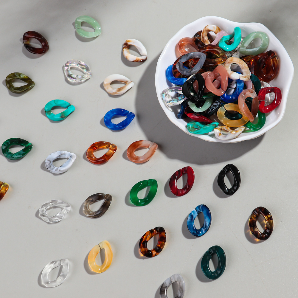 100pcs Marble Color Acrylic 17 - огляд і ціна Vintage Collectible Marbles
