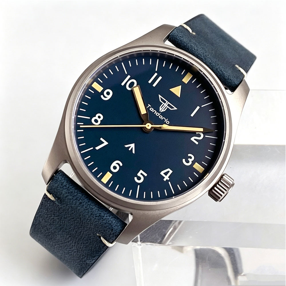 Tandorio 39mm AR Sapphire Tita - огляд і ціна Vintage Watch Collecting