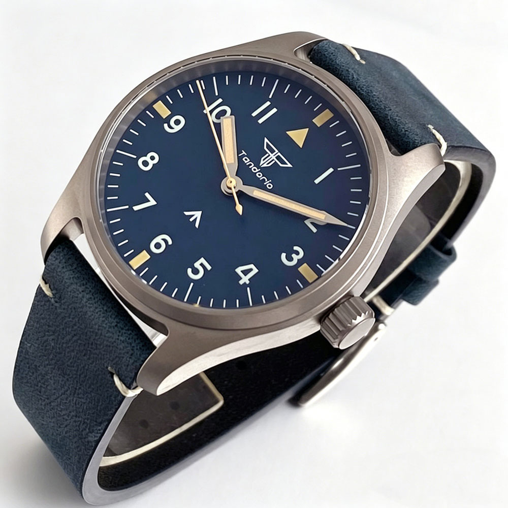 Tandorio 39mm AR Sapphire Tita - огляд і ціна Vintage Watch Collecting