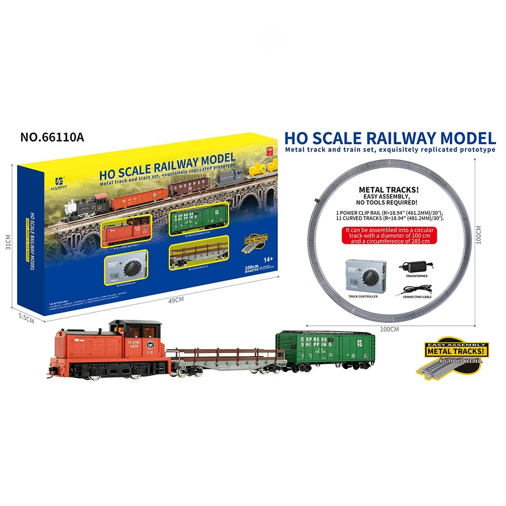 HO Scale Metal Rail Train Mode - огляд і ціна Vintage Collectibles Toys