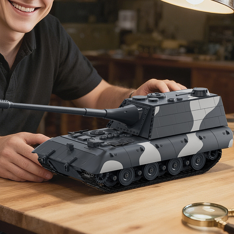 1836pcs MOC adult E-100 Tank D - огляд і ціна Vintage Collectibles Toys