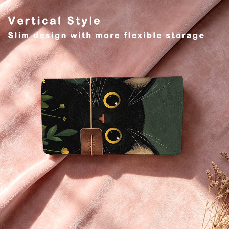 Cute Black Cat Printed 6-Ring  - огляд і ціна Polaroid Photo Album