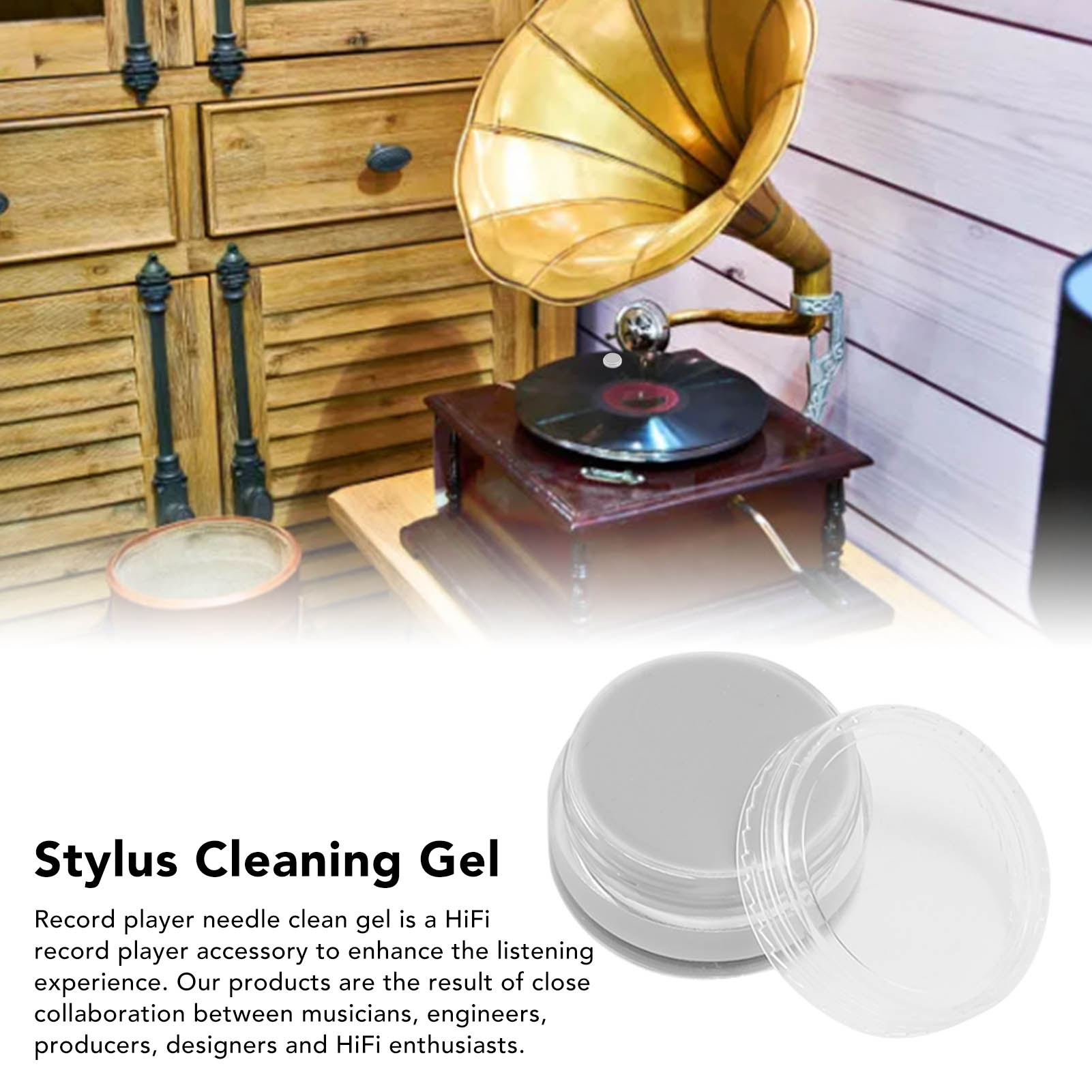 Portable Turntable Stylus Clea - огляд і ціна Record Player Needle