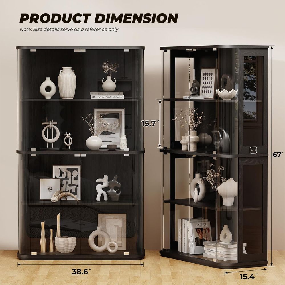 Large Rounded Display Cabinet  - огляд і ціна Collectible Collection