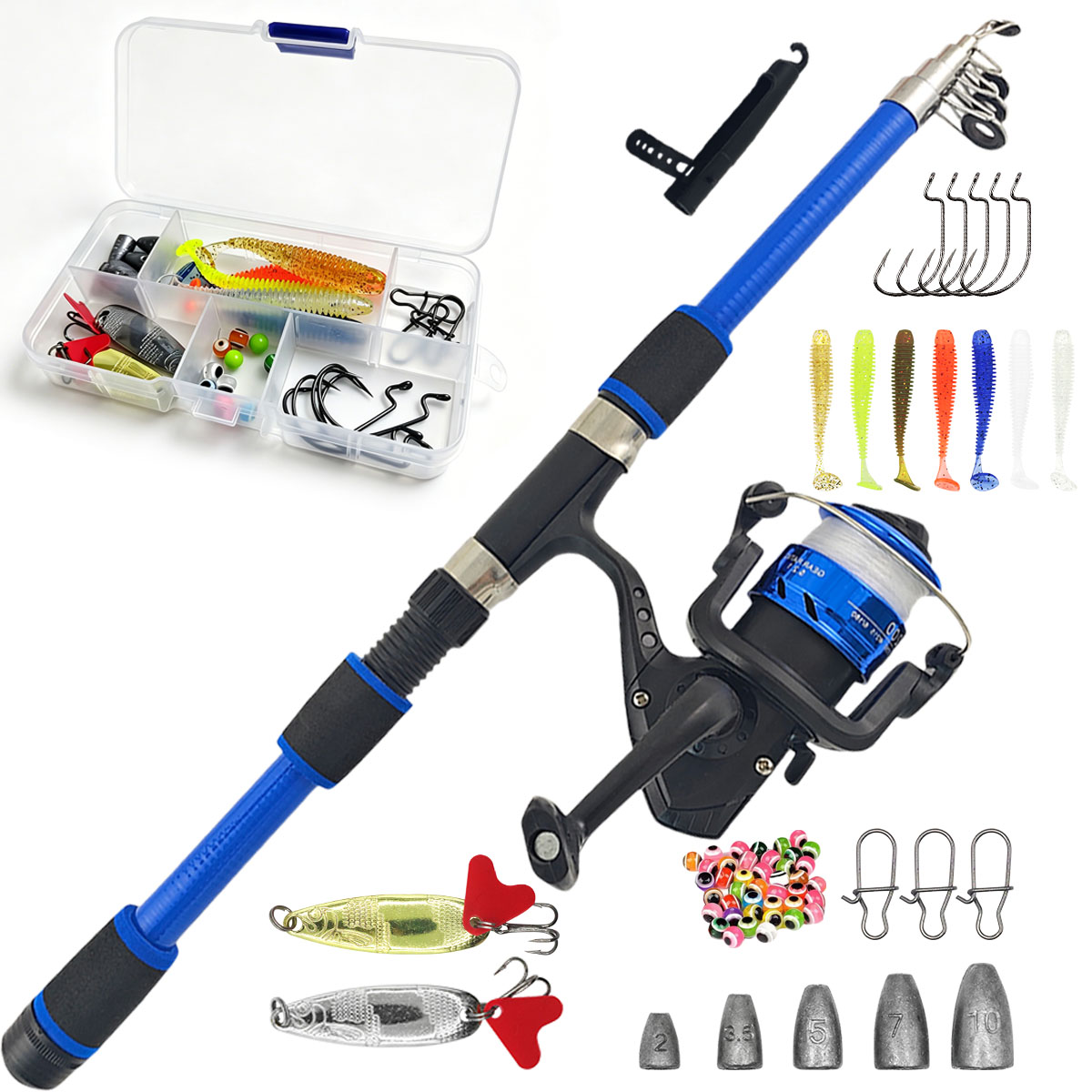 Fishing Rod And Reel Bait Full - огляд і ціна Developing Tank Reel