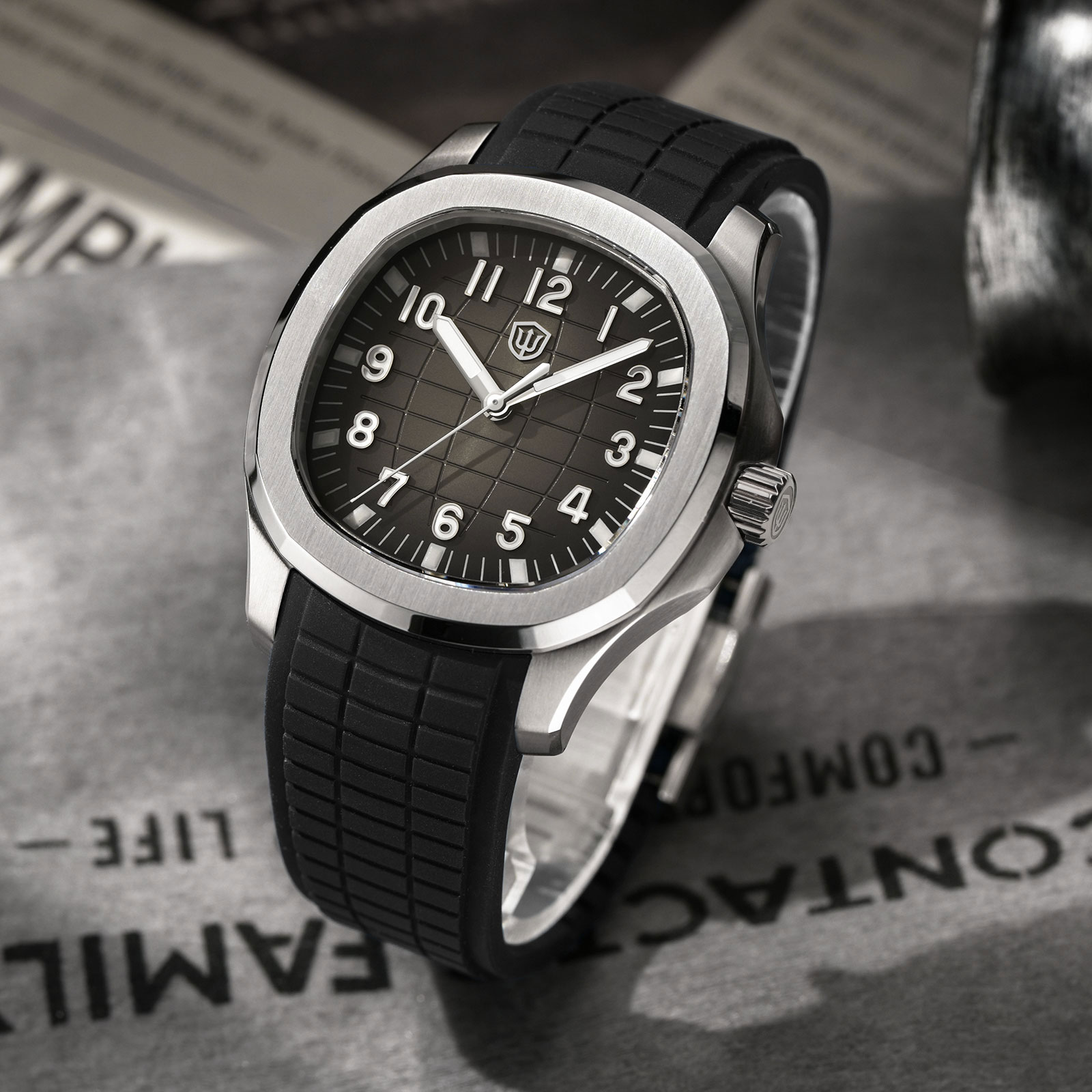 Watchdives WD008 38mm Dive Men - огляд і ціна Vintage Watch Collecting