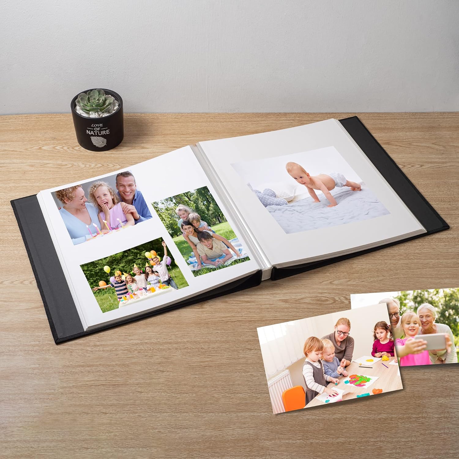 Album Self-adhesive Scrapbook  - огляд і ціна Polaroid Photo Album