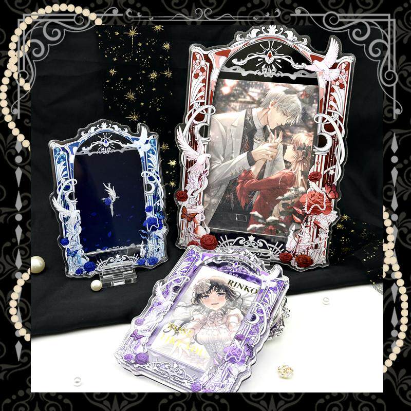 Royal Blue Rose Dove Acrylic C - огляд і ціна Collectible Vintage Photos