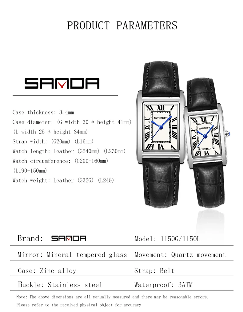 SANDA New Leisure Leather Stra - огляд і ціна Vintage Watch Collecting
