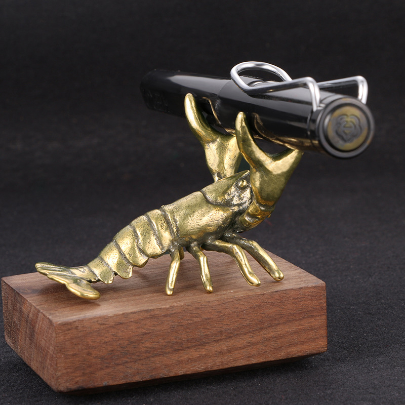 Hot ! Solid Brass Crayfish Orn - огляд і ціна Vintage Collectible Furniture