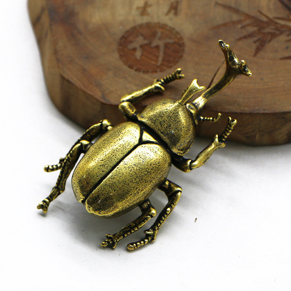 Vintage Brass Beetle Insect St - огляд і ціна Vintage Collectible Christmas Ornaments