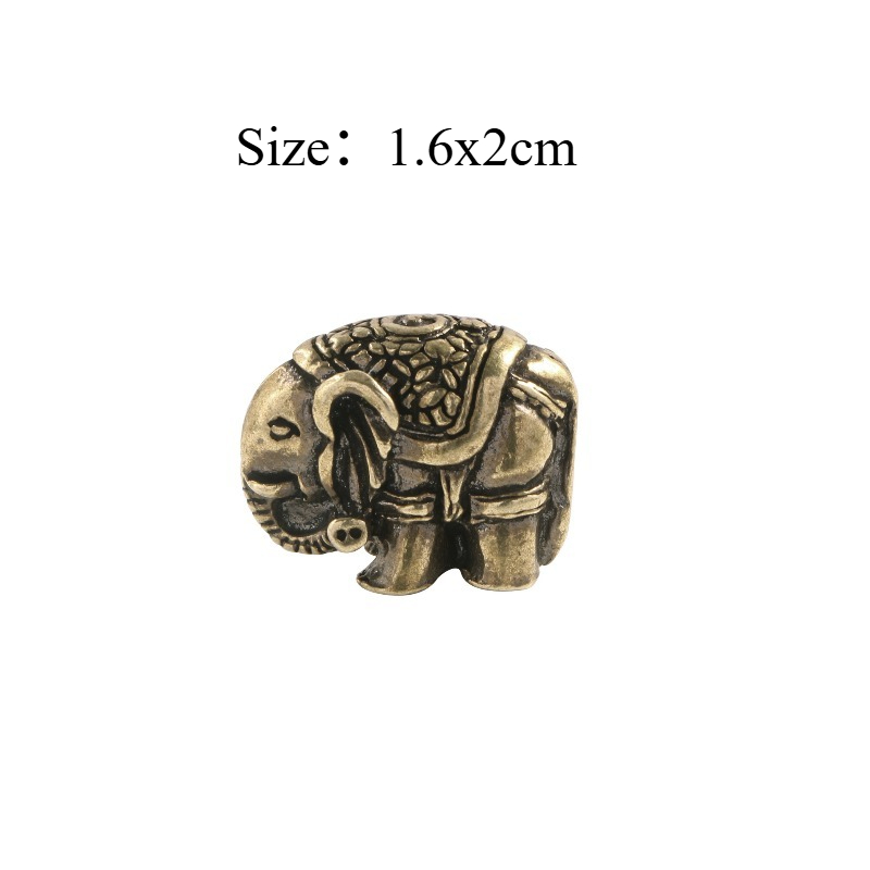 1 PC Cute Elephant Solid Brass - огляд і ціна Vintage Collectible Christmas Ornaments
