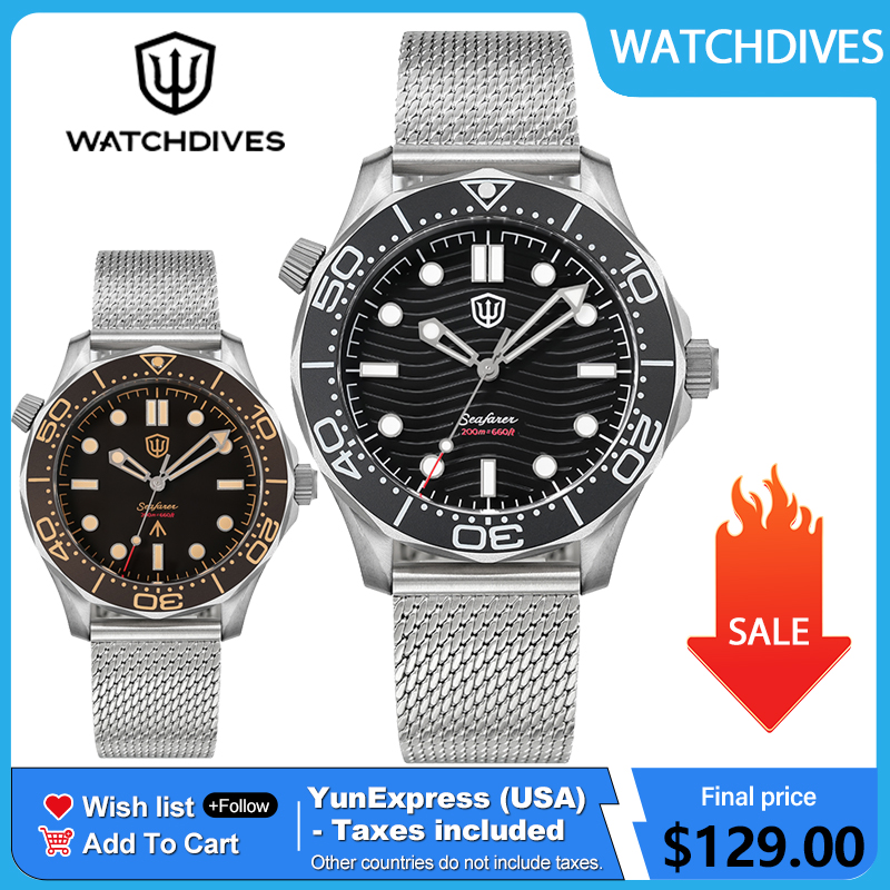 Watchdives 42mm Titanium Dive  - огляд і ціна Vintage Watch Collecting