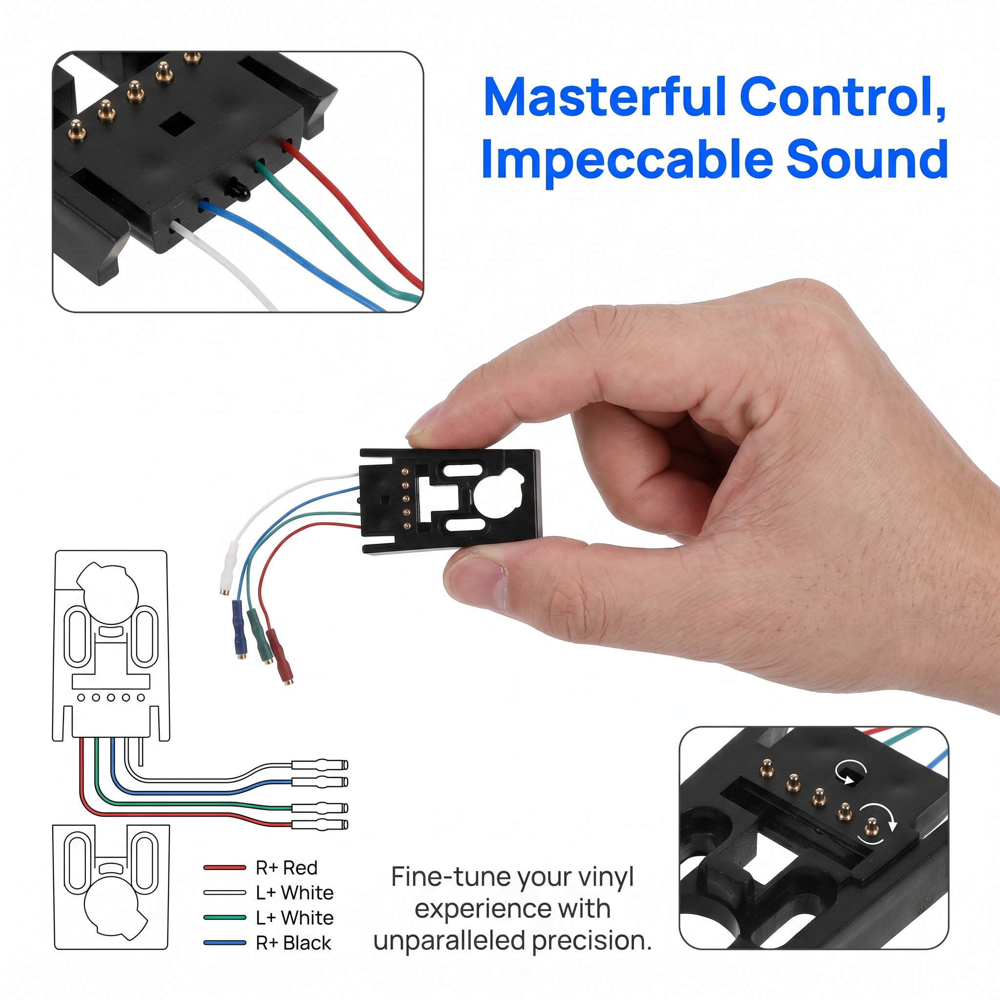 Phono Cartridge Tonearm Headsh - огляд і ціна Record Player Needle