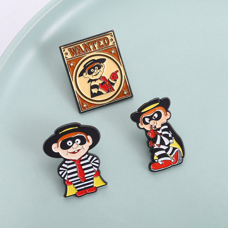 Vintage Hamburglar Enamel Pin  - огляд і ціна Vintage Collectible Jewelry