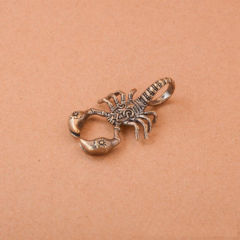 Brass Scorpion Pendant Fine Ca - огляд і ціна Vintage Collectible Jewelry