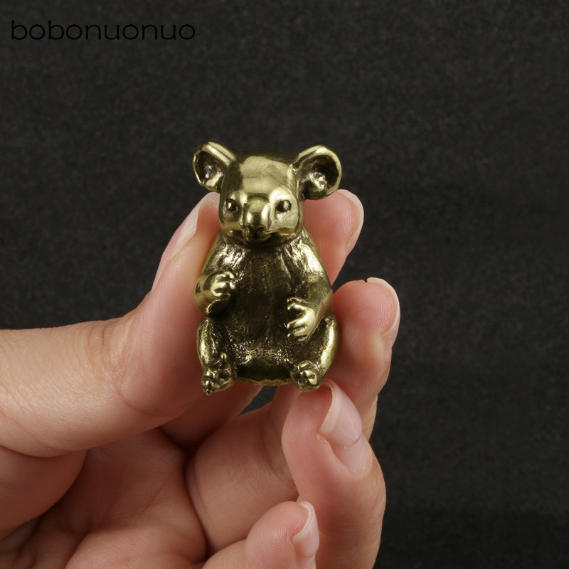 Vintage Brass Cute Koala Minia - огляд і ціна Vintage Collectible Furniture