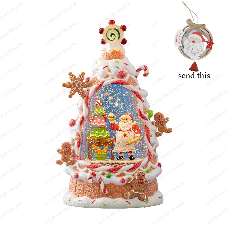 Vintage Style Christmas Lanter - огляд і ціна Vintage Collectible Santa
